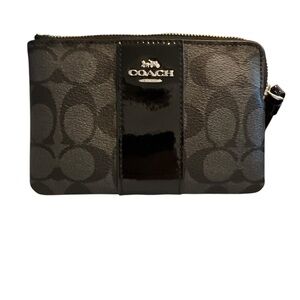 Coach Monogram Wristlet